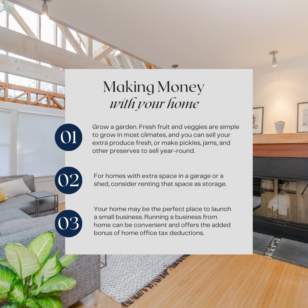 Making money with your home